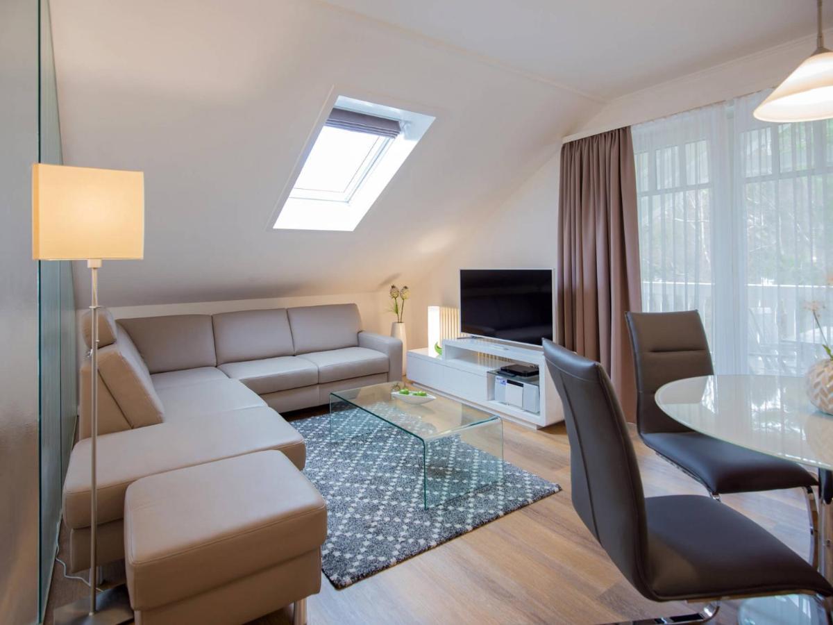 Duenenpark Binz - Komfortplus 1-Raum-Ferienwohnung Mit Balkon Im Dachgeschoss 095 Bagian luar foto